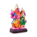 Lakshmi Narasimhar Clay Golu Bommai - 8 x 5 Inches | Giri Golu Doll/ Navaratri Golu Bomma/Gombe/Bommai - Clay Kolu Bommai