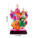 Lakshmi Narasimhar Clay Golu Bommai - 8 x 5 Inches | Giri Golu Doll/ Navaratri Golu Bomma/Gombe/Bommai - Clay Kolu Bommai