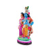 Radha Krishna Clay Golu Bommai - 12 x 7 Inches | Giri Golu Doll/ Navaratri Golu Bomma/Gombe/Bommai - Clay Kolu Bommai