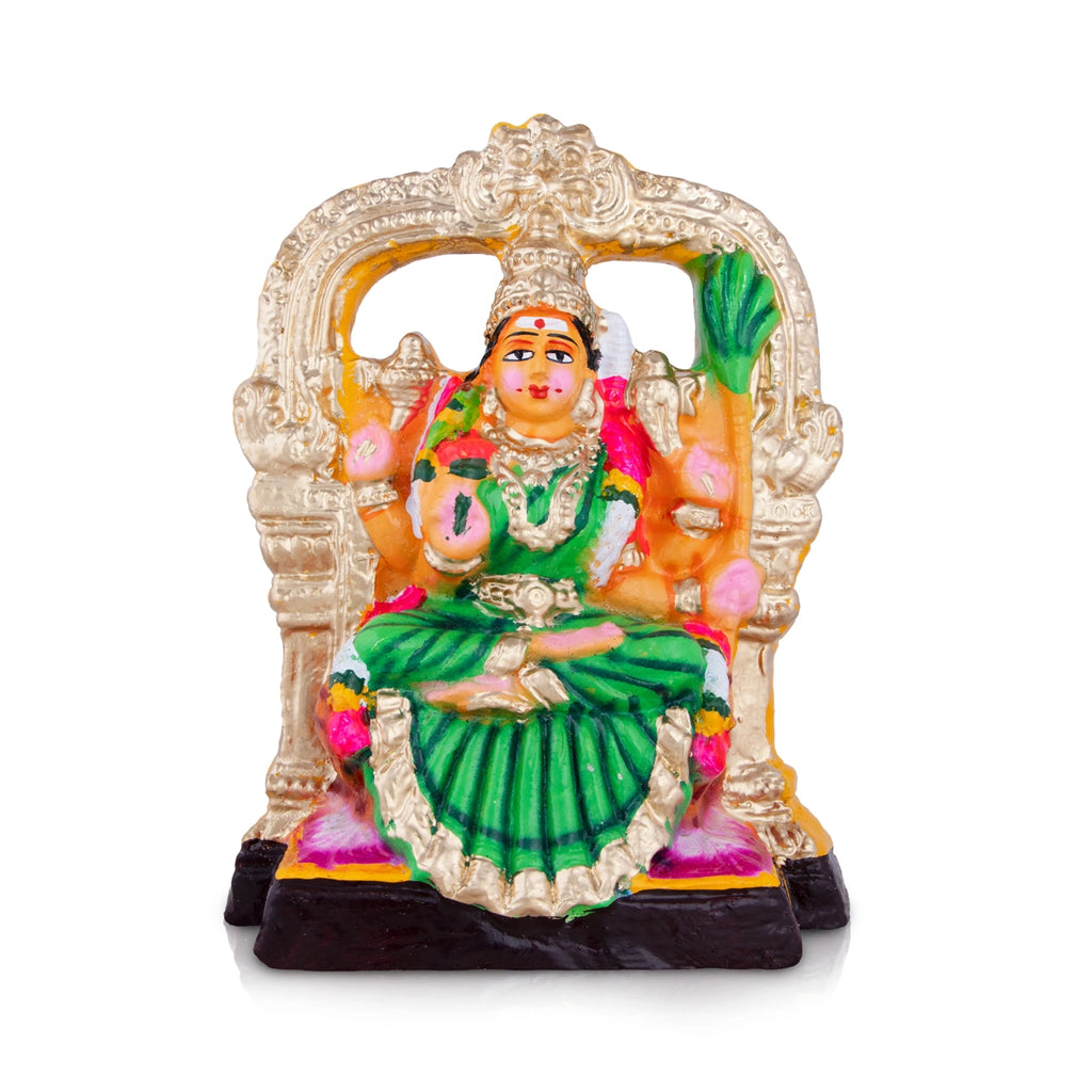 Kamakshi Clay Golu Bommai - 11 x 8 Inches | Giri Golu Doll/ Navaratri Golu Bomma/Gombe/Bommai