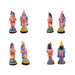 Nalvar Clay Golu Bommai Set - 9 x 3 Inches | Giri Golu Doll/ Navaratri Golu Bomma/Gombe/Bommai - Clay Kolu Bommai