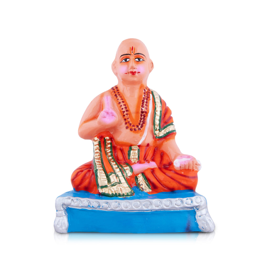 Madhvacharya Paper Mache Golu Bommai - 9 x 6.5 Inches | Giri Golu Doll/ Navaratri Golu Bomma/Gombe/Bommai