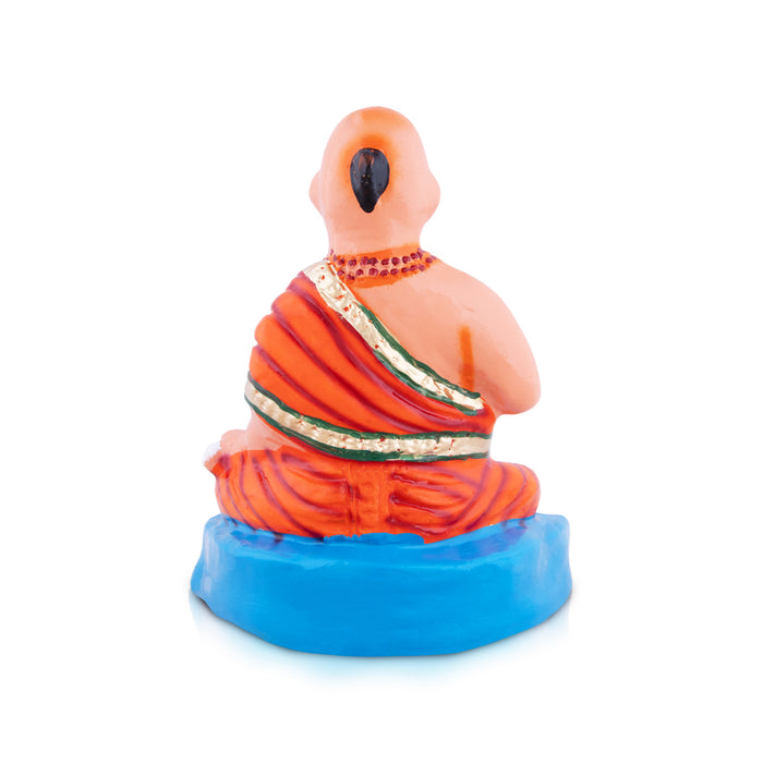 Madhvacharya Paper Mache Golu Bommai - 9 x 6.5 Inches | Giri Golu Doll/ Navaratri Golu Bomma/Gombe/Bommai