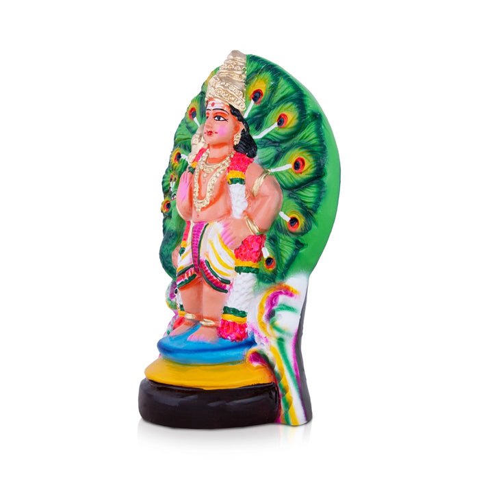 Murugar Paper Mache Golu Bommai - 11 x 7 Inches | Giri Golu Doll/ Navaratri Golu Bomma/Gombe/Bommai