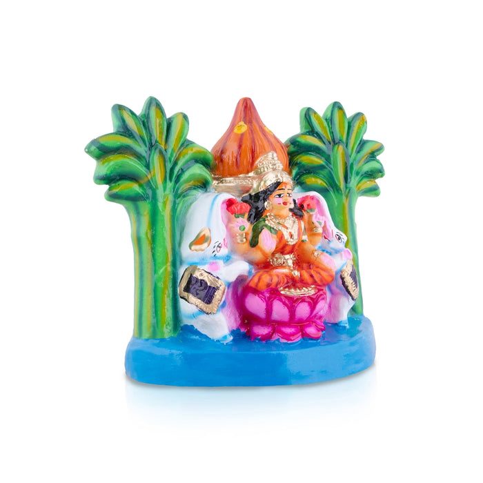 Lakshmi Kalasam Paper Mache Golu Bommai - 8 x 10 Inches | Giri Golu Doll/ Navaratri Golu Bomma/Gombe/Bommai