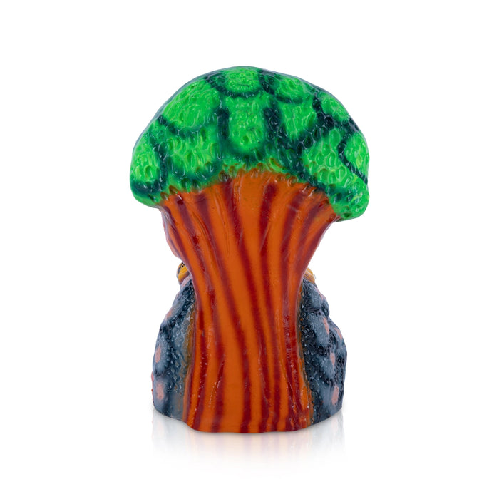 Dakshinamoorti Clay Golu Bommai - 9 x 6 Inches | Giri Golu Doll/ Navaratri Golu Bomma/ Dasara Doll/ Gombe