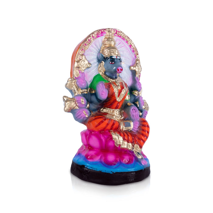 Varahi Clay Golu Bommai - 7.5 x 5.5 Inches | Giri Golu Doll/ Navaratri Golu Bomma/ Dasara Doll/ Gombe