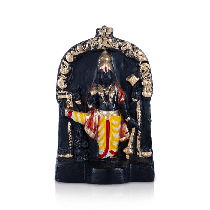 Ulagalanda Perumal Clay Golu Bommai - 7.5 x 4.8 Inches | Giri Golu Doll/ Navaratri Golu Bomma/ Dasara Doll