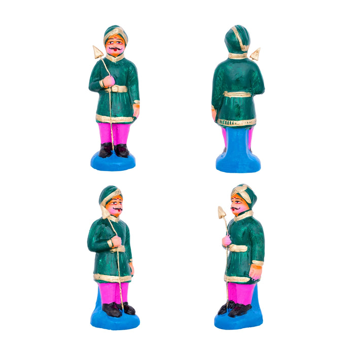 Prahlada Clay Golu Bommai Set - 9 x 7 Inches | Giri Golu Doll/ Navaratri Golu Bomma/Gombe/Bommai - Clay Kolu Bommai