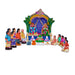 Marriage Clay Golu Bommai Set - 13 x 13 Inches | Giri Golu Doll/ Navaratri Golu Bomma/ Gombe/ Bommai - Clay Kolu Bommai