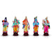 Dasavatharam Clay Golu Bommai Set - 6 x 3.5 Inches | Giri Golu Doll/ Navaratri Golu Bomma/Gombe/Bommai - Clay Kolu Bommai