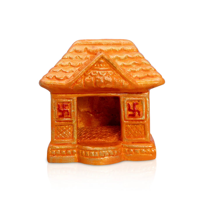 House Golu Bommai - 4.5 x 4 Inches | Clay Golu Doll / Navaratri Golu Bomma /Gombe /Bommai - Clay Kolu Bommai