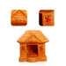 House Golu Bommai - 4.5 x 4 Inches | Clay Golu Doll / Navaratri Golu Bomma /Gombe /Bommai - Clay Kolu Bommai