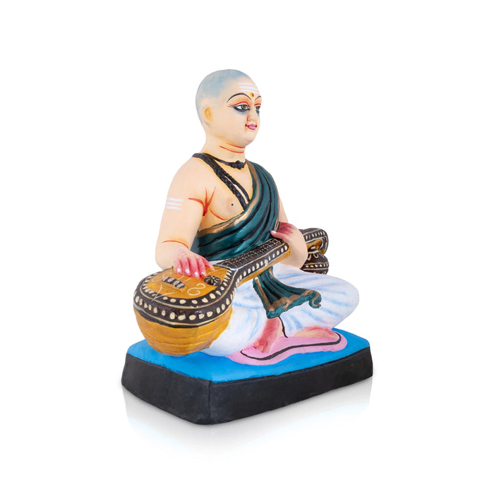 Muthuswami Dikshitar Clay Golu Bommai - 12 x 10 Inches | Giri Golu Doll/ Navaratri Golu Bomma/ Dasara Doll