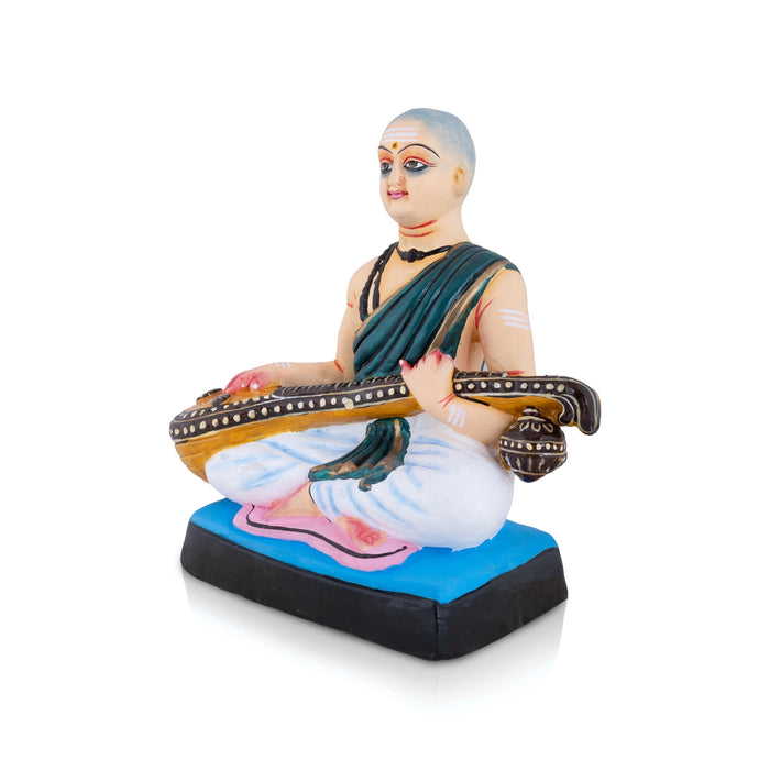 Muthuswami Dikshitar Clay Golu Bommai - 12 x 10 Inches | Giri Golu Doll/ Navaratri Golu Bomma/ Dasara Doll