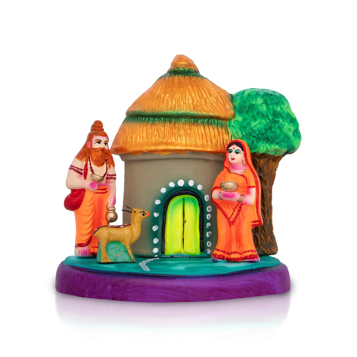 Handcrafted Navaratri Golu inspired by Indian culture, perfect for Navaratri Dolls