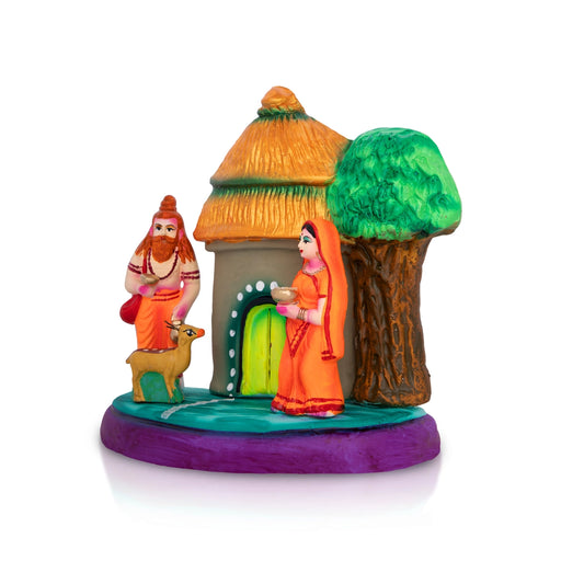 Handcrafted Navaratri Golu inspired by Indian culture, perfect for golu statue