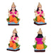 Vishnu Vishwaroopam Clay Golu Bommai - 13 X 6.5 Inches | Giri Golu Doll/ Navaratri Golu Bomma/ Gombe/ Bommai - Clay Kolu Bommai