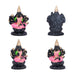 Ashtalakshmi Idol Clay Golu Bommai Set - 6 X 4 Inches | Giri Golu Doll/ Navaratri Golu Bomma/ Gombe/ Bommai - Clay Kolu Bommai