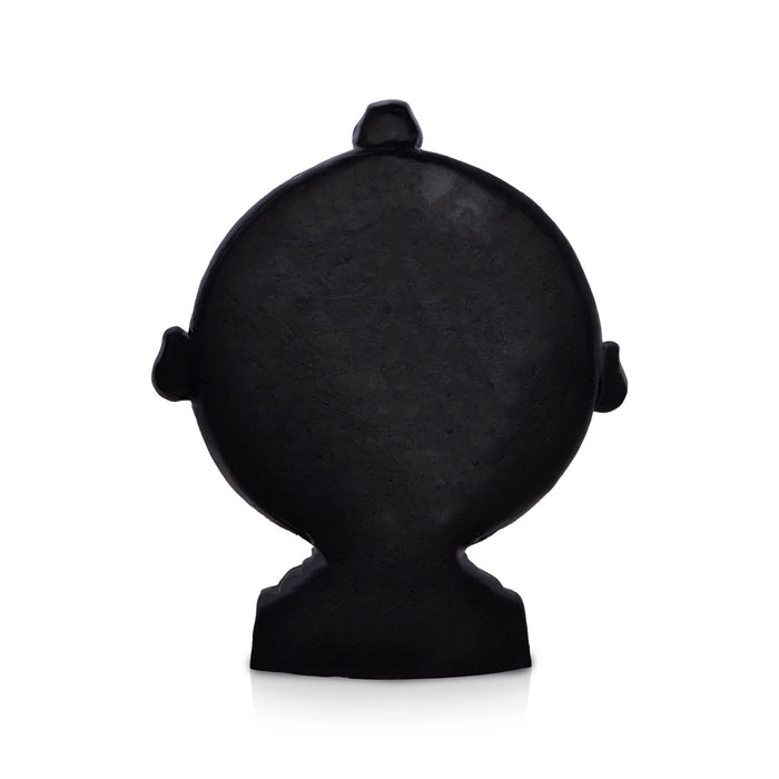 Chakrathazhwar Clay Golu Bommai - 9 X 7.5 Inches | Giri Golu Doll/ Navaratri Golu Bomma/ Gombe/ Bommai - Clay Kolu Bommai