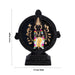 Chakrathazhwar Clay Golu Bommai - 9 X 7.5 Inches | Giri Golu Doll/ Navaratri Golu Bomma/ Gombe/ Bommai - Clay Kolu Bommai