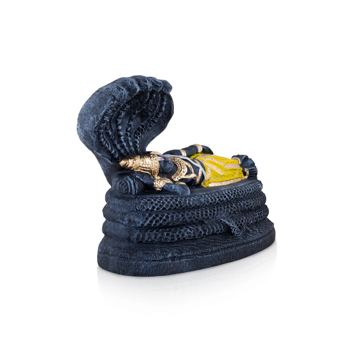 Ranganathar Black Clay Golu Bommai - 9 x 10.5 Inches | Giri Golu Doll/Navaratri Golu Bomma/ Gombe/ Bommai