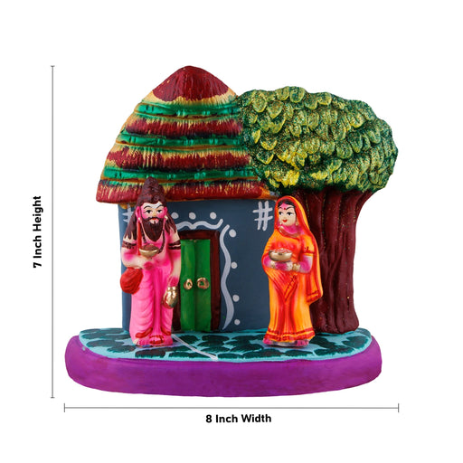 Handcrafted Navaratri Golu inspired by Indian culture, perfect for golu statue