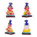 Ganesha Mooshika Chess Clay Golu Bommai Set - 5 x 3 Inches | Giri Golu Doll/ Navaratri Golu Bomma/Gombe/Bommai - Clay Kolu Bommai