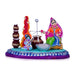 Beautiful Navaratri Golu used in festive miniature golu dolls and dasara doll celebrations