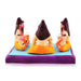 Rishis Homam Clay Golu Bommai - 4 x 6.5 Inches | Giri Golu Doll/Navaratri Golu Bomma/Gombe/Bommai - Clay Kolu Bommai