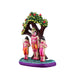 Lava Kush Hanuman Clay Golu Bommai - 10 x 7 Inches | Giri Golu Doll/ Navaratri Golu Bomma/Gombe/Bommai - Clay Kolu Bommai