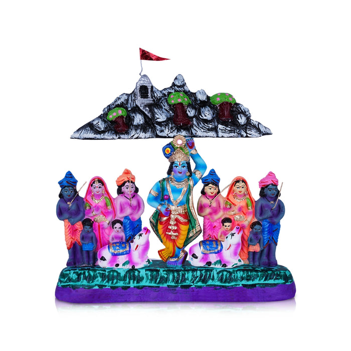 Beautiful Navaratri Golu used in festive dasara doll set and dasara bommala koluvu celebrations