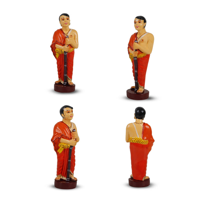 Ponniyin Selvan Clay Golu Bommai Set - 9 x 4.5 Inches | Giri Golu Doll/ Navaratri Golu Bomma/Gombe/Bommai - Clay Kolu Bommai