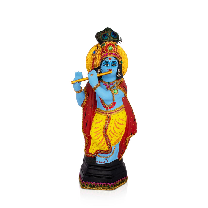 Krishnan Statue - 22 Inches | Giri Golu Doll/ Fibre Statue/ Krishna Alankaram/ Navarathri Doll