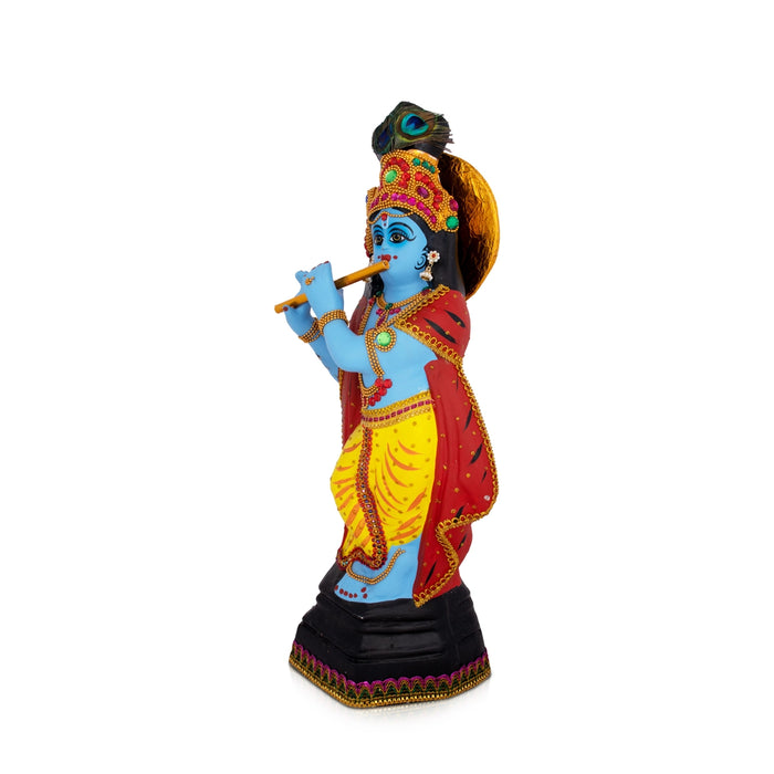 Krishnan Statue - 22 Inches | Giri Golu Doll/ Fibre Statue/ Krishna Alankaram/ Navarathri Doll