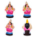 Ashta Lakshmi Paper Mache Golu Bommai Set - 10 x 4 Inches | Giri Golu Doll/ Navaratri Golu Bomma/ Gombe/Bommai - Paper Mache Kolu Bommai