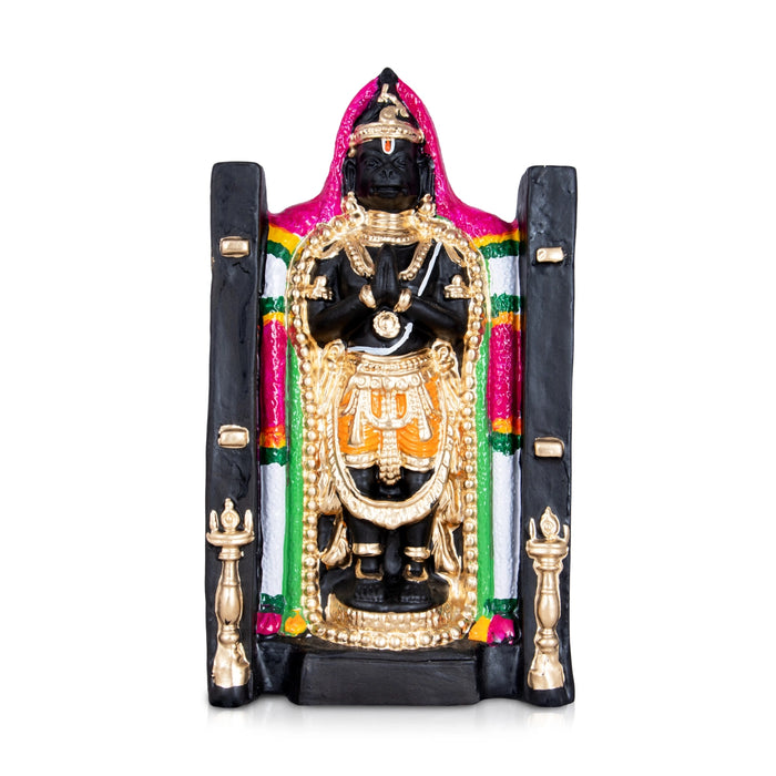 Namakkal Hanuman Paper Mache Golu Bommai - 8 x 3 Inches | Giri Golu Doll/ Navaratri Golu Bomma/Gombe/Bommai