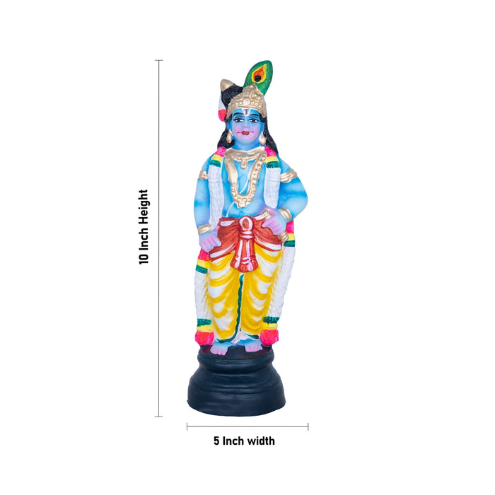 Dasavatharam Paper Mache Golu Bommai Set - 10 x 5 Inches | Giri Golu Doll/ Navaratri Golu Bomma/Gombe/Bommai