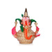 Ganesh Murti Head With Kalash Paper Mache Golu Bommai - 15 x 5 Inches | Giri Golu Doll/Navaratri Golu Bomma - Paper Mache Kolu Bommai