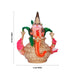 Ganesh Murti Head With Kalash Paper Mache Golu Bommai - 15 x 5 Inches | Giri Golu Doll/Navaratri Golu Bomma - Paper Mache Kolu Bommai