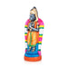 Namakkal Hanuman Paper Mache Golu Bommai - 8 x 3 Inches | Giri Golu Doll/ Navaratri Golu Bomma/Gombe/Bommai - Paper Mache Kolu Bommai