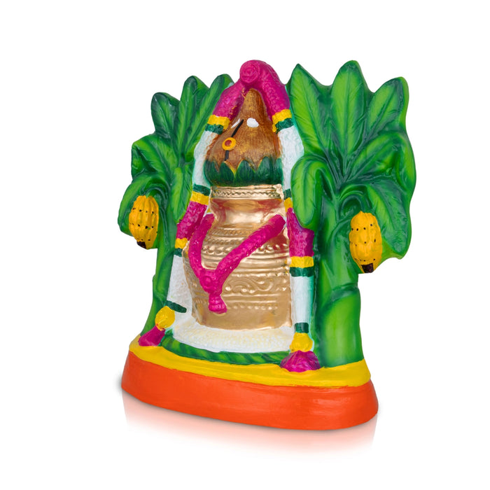 Beautiful Navaratri Golu used in festive Navratri Kolu and golu bommai set celebrations