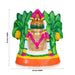 Vazhai Kalasam Paper Mache Golu Bommai - 12 x 10 Inches | Giri Golu Doll/ Navaratri Golu Bomma/Gombe/Bommai - Paper Mache Kolu Bommai