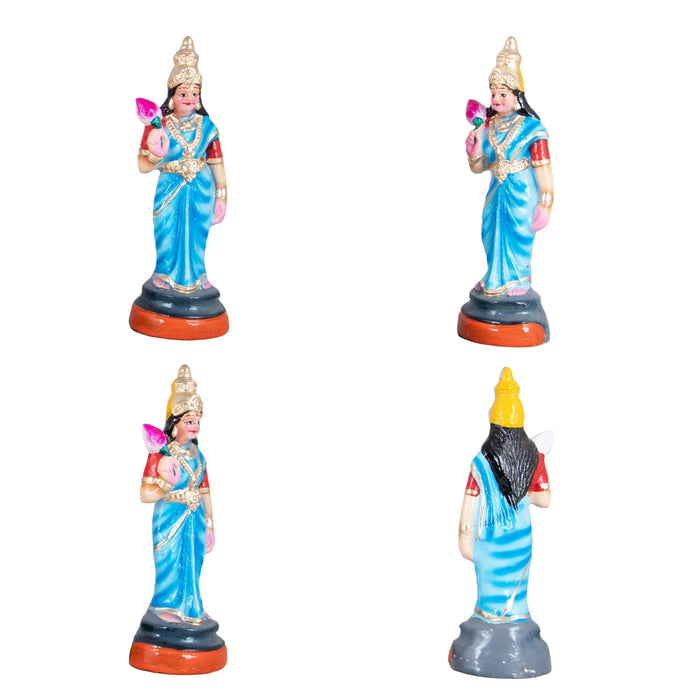 Arupadai Veedu Murugan Paper Mache Golu Bommai Set - 8 x 7 Inches | Giri Golu Doll/ Navaratri Golu Bomma/Gombe/Bommai - Paper Mache Kolu Bommai
