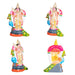 Arupadai Veedu Murugan Paper Mache Golu Bommai Set - 8 x 7 Inches | Giri Golu Doll/ Navaratri Golu Bomma/Gombe/Bommai - Paper Mache Kolu Bommai