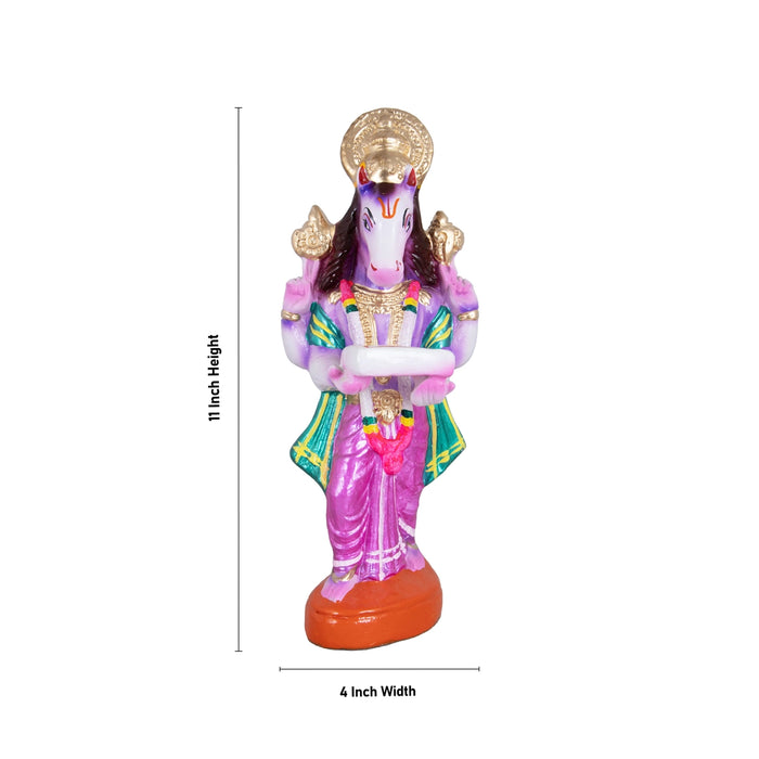 Kalvi Varam Paper Mache Golu Bommai Set - 11 x 4 Inches | Giri Golu Doll/ Navaratri Golu Bomma/Gombe/Bommai - Paper Mache Kolu Bommai