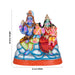 Shivan Family Paper Mache Golu Bommai - 10 x 8 Inches | Giri Golu Doll/ Navaratri Golu Bomma/Gombe/Bommai - Paper Mache Kolu Bommai