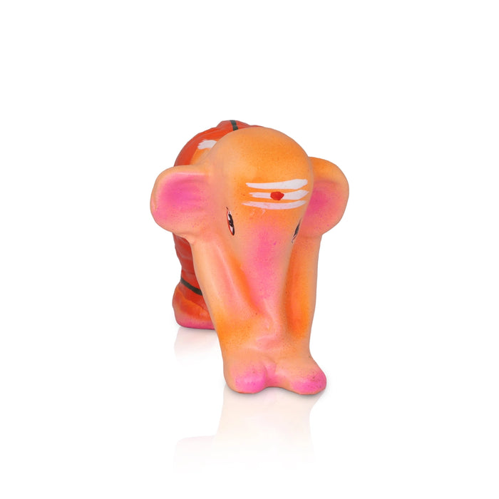 Yoga Set Clay Golu Bommai - 6.5 x 2 Inches | Giri Golu Doll/ Navaratri Kolu Bomma/ Bommalu