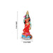 River Goddess Clay Golu Bommai Set - 8 x 4 Inches | Giri Golu Doll/ Navaratri Golu Bomma/Gombe/Bommai - Clay Kolu Bommai