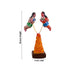 Tharka Vatham Clay Golu Bommai Set - 15 x 4 Inches | Giri Golu Doll/ Navaratri Golu Bomma/Gombe/Bommai - Clay Kolu Bommai